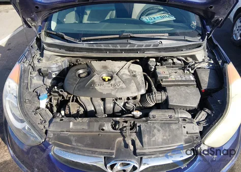 2013 Hyundai Elantra Gls from USA, damaged, VIN 5NPDH4AE8DH357933